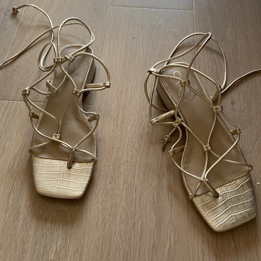 Sam Edelman lace up sandals